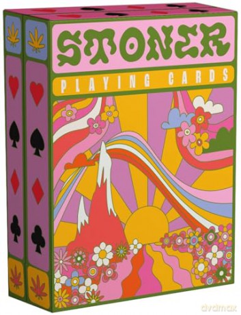Stoner Playing Cards: Get trippy on game night - George Saad [KSIĄŻKA]