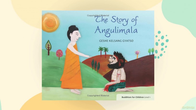 Story of Angulimala: Buddhism for Children - Level 1 - Geshe Kelsang Gyatso [KSIĄŻKA]