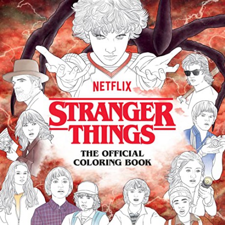 Stranger Things: The Official Coloring Book - Netflix [KSIĄŻKA]
