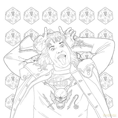 Stranger Things: The Official Coloring Book, Season 4: Random House Worlds - Netflix [KSIĄŻKA]