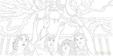Stranger Things: The Official Coloring Book, Season 4: Random House Worlds - Netflix [KSIĄŻKA]