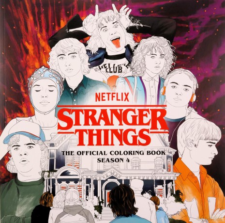 Stranger Things: The Official Coloring Book, Season 4: Random House Worlds - Netflix [KSIĄŻKA]