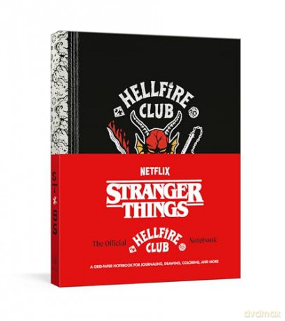 Stranger Things: The Official Hellfire Club Notebook: A Grid-Paper Notebook for Journaling, Drawing, Coloring, and More - Netflix [KSIĄŻKA]