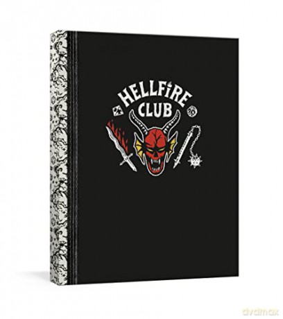 Stranger Things: The Official Hellfire Club Notebook: A Grid-Paper Notebook for Journaling, Drawing, Coloring, and More - Netflix [KSIĄŻKA]