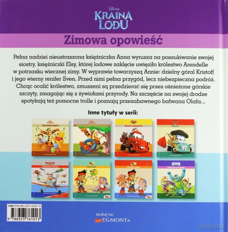 Kraina Lodu Zimowa Opowieść Tw [KSIĄŻKA]