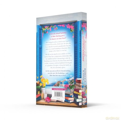 Summer at the Santorini Bookshop: A heart-warming and hilarious escapist summer rom-com for 2024! - Rebecca Raisin [KSIĄŻKA]