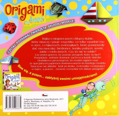 Origami Dla Dzieci Na Łące [KSIĄŻKA]