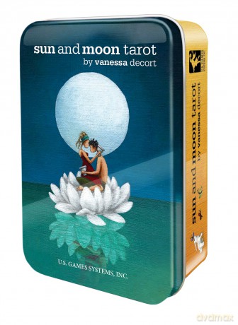 Sun and Moon Tarot in a Tin - Vanessa Decort [KSIĄŻKA]