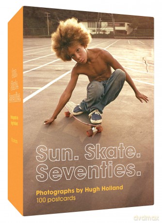 Sun. Skate. Seventies.: 100 Postcards: - Box of Collectible Postcards Featuring Lifestyle Photography from the Seventies, Great Gift for Fans of Vintage Photography, Fashion, and Skateboarding - Hugh Holland [KSIĄŻKA]
