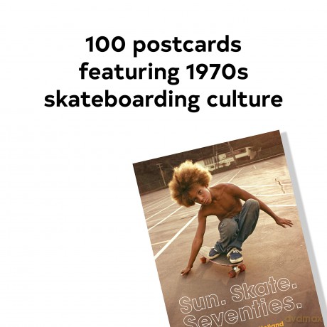 Sun. Skate. Seventies.: 100 Postcards: - Box of Collectible Postcards Featuring Lifestyle Photography from the Seventies, Great Gift for Fans of Vintage Photography, Fashion, and Skateboarding - Hugh Holland [KSIĄŻKA]