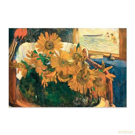 Sunflowers - 12 Blank Note Cards: 12 Blank Cards in 6 Designs with 12 Envelopes in a Keepsake Box - Tuttle Studio [KSIĄŻKA]