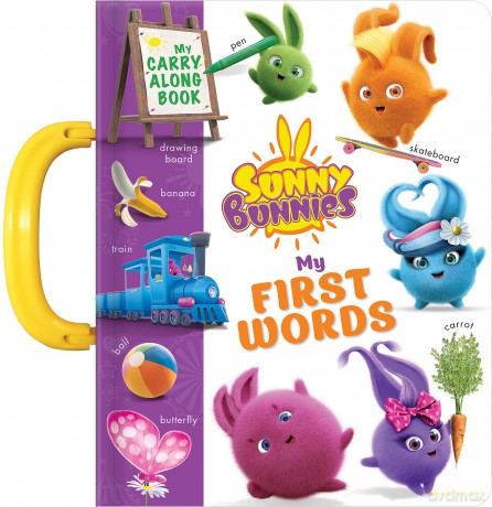 Sunny Bunnies: My 100 First Words: A Carry Along Book (Carry-Along Books) - Studio Light Digital [KSIĄŻKA]