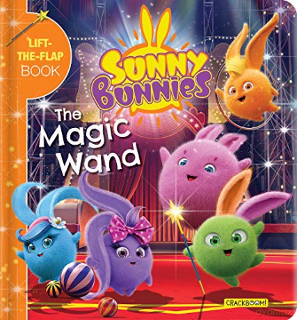 Sunny Bunnies: The Magic Wand: A Lift-the-Flap Book (US Edition) - Digital Light Studio [KSIĄŻKA]