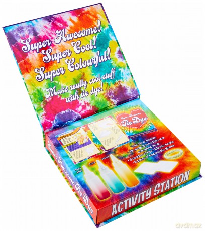 Super Awesome Tie Dye (Activity Station Gift Boxes) - Imagine That [KSIĄŻKA]