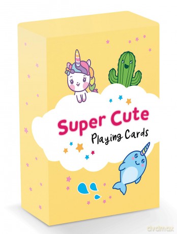 Super Cute Playing Cards: Fun Card Games for Inspired Imaginations: Great Games for Inspired Imaginations [KARTY]