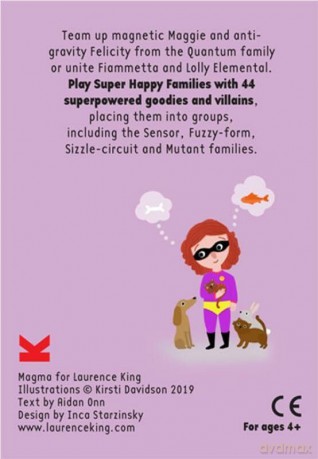 Super Happy Families: A Superpowers Card Game - Aidan Onn [KSIĄŻKA]