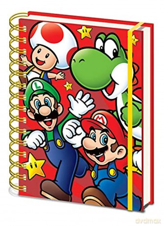 Super Mario (Run) A5 Wiro Notebook [KSIĄŻKA]