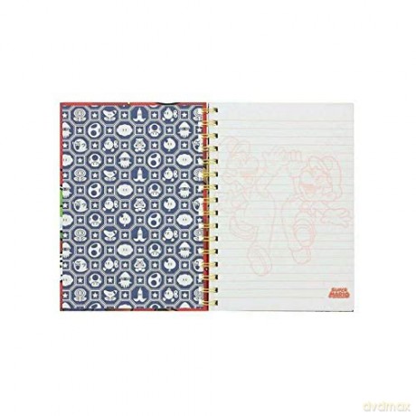 Super Mario (Run) A5 Wiro Notebook [KSIĄŻKA]