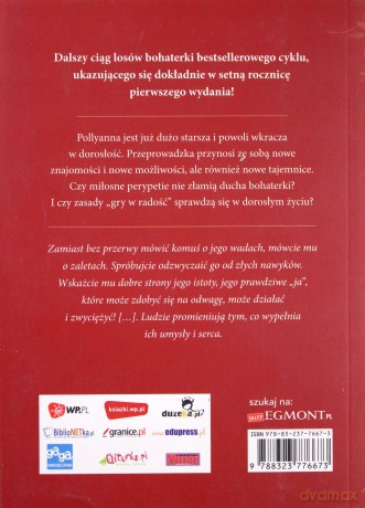 Pollyanna Dorasta - Eleonot Porter [KSIĄŻKA]