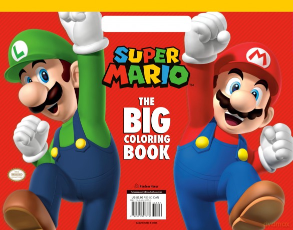 Super Mario: The Big Coloring Book (Nintendo) - Random House [KSIĄŻKA]