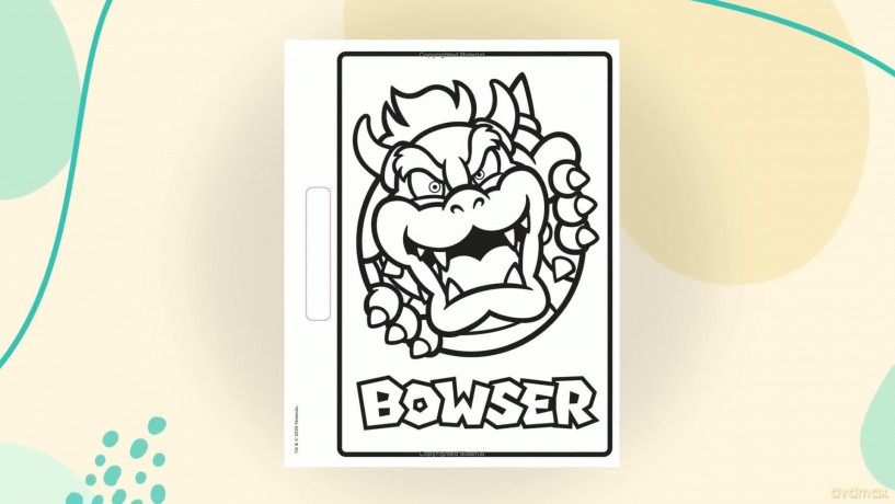 Super Mario: The Big Coloring Book (Nintendo) - Random House [KSIĄŻKA]