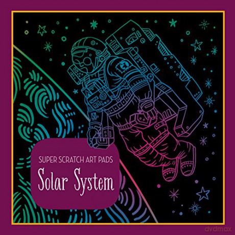 Super Scratch Art Pads: Solar System - Sterling [KSIĄŻKA]