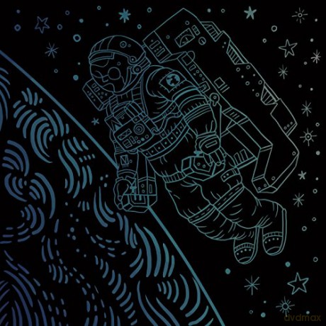 Super Scratch Art Pads: Solar System - Sterling [KSIĄŻKA]