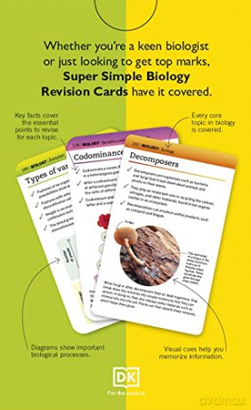 Super Simple Biology Revision Cards Key Stages 3 and 4: 125 Comprehensive, Easy-to-Use Revision Cards for GCSE Exam Preparation - Dk [KSIĄŻKA]