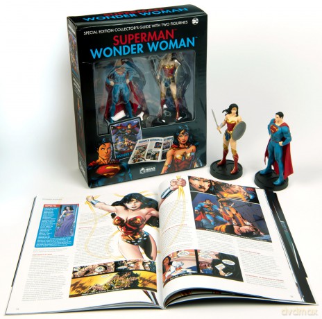 Superman and Wonder Woman Plus Collectibles - Eaglemoss Collections [KSIĄŻKA]