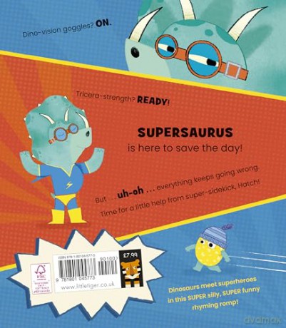 Supersaurus: Total Tricera-Flop! - Angela Woolfe [KSIĄŻKA]