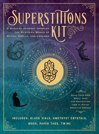 Superstitions Kit: A Magical Journey through the Mystical World of Myths, Spells, and Legends - D.R. McElroy [KSIĄŻKA]