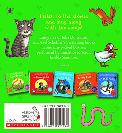 Superworm and Other Stories CD collection - Julia Donaldson [KSIĄŻKA]