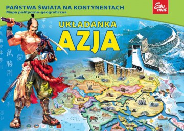 Puzzle 80 Układanka Azja 4+ [PUZZLE]