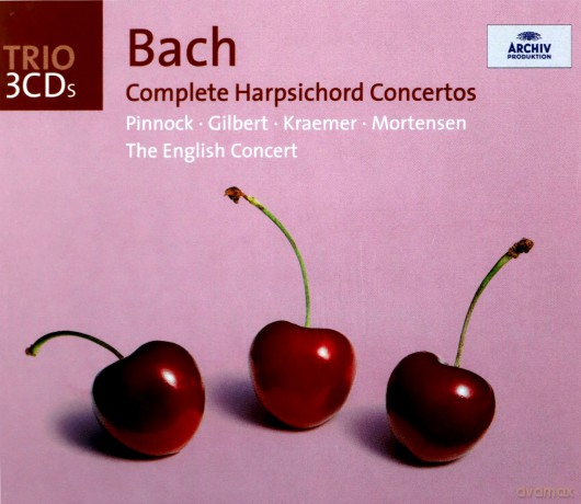 Pinnock, The English Concert.: Bach Harpsichord Ctos [3CD]