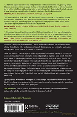 Sustainable Consumption: Key Issues (Key Issues in Environment and Sustainability) - Lucie Middlemiss [KSIĄŻKA]
