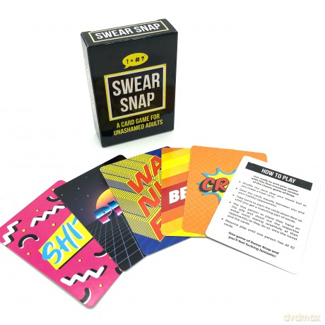 Swear Snap: A Card Game for Unashamed Adults [KSIĄŻKA]