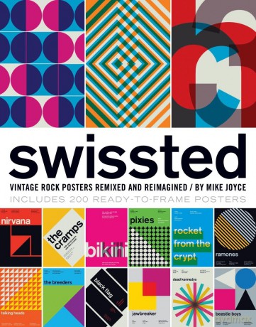 Swissted: Vintage Rock Posters Remixed and Reimagined - Mike Joyce [KSIĄŻKA]