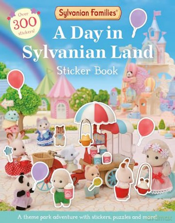 Sylvanian Families: A Day in Sylvanian Land Sticker Book: An official Sylvanian Families sticker activity book, with over 300 stickers! - Macmillan Children's Books [KSIĄŻKA]