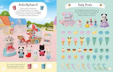 Sylvanian Families: A Day in Sylvanian Land Sticker Book: An official Sylvanian Families sticker activity book, with over 300 stickers! - Macmillan Children's Books [KSIĄŻKA]