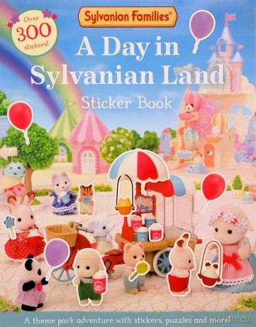 Sylvanian Families: A Day in Sylvanian Land Sticker Book: An official Sylvanian Families sticker activity book, with over 300 stickers! - Macmillan Children's Books [KSIĄŻKA]