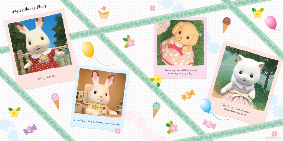 Sylvanian Families: Freya's Birthday Surprise: An Official Sylvanian Families Story - Macmillan Children's Books [KSIĄŻKA]