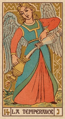 Symbolic Tarot of Wirth: 78 full colour tarot cards and instructions - Oswald Wirth [KSIĄŻKA]