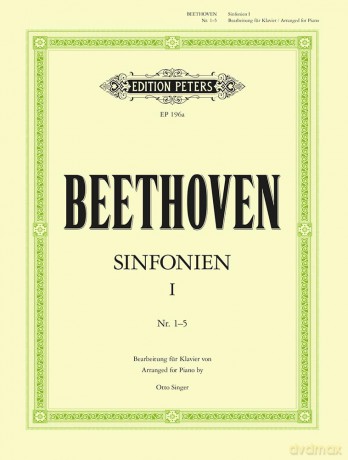Symphonies Vol.1 Piano - Ludwig van Beethoven [KSIĄŻKA]