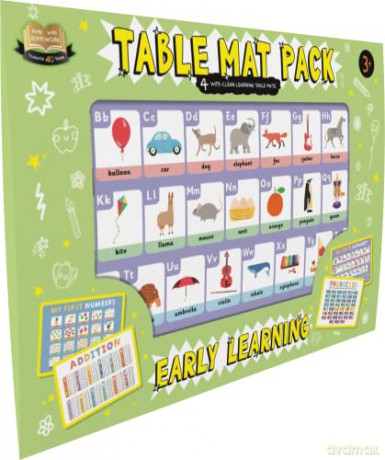 Table Mat Pack: Early Learning (Help With Homework Table Mat Pack) [KSIĄŻKA]