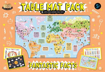 Table Mat Pack: Fantastic Facts (Help With Homework Table Mat Pack) [KSIĄŻKA]