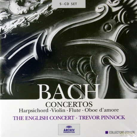 Pinnock, The English Concert.: Bach: Concertos [5CD]