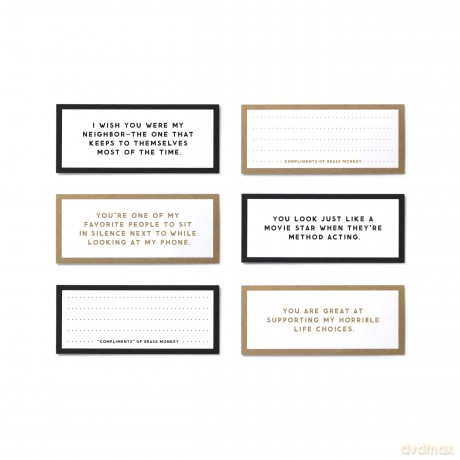 Take a Compliment Card Set - Brass Monkey [KSIĄŻKA]