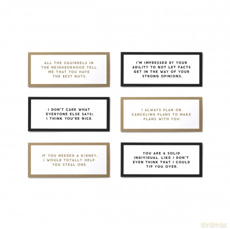 Take a Compliment Card Set - Brass Monkey [KSIĄŻKA]