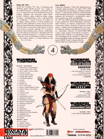 Sojusze Tom 4 Thorgal Kriss De Valnor - Yves Sente [KSIĄŻKA]