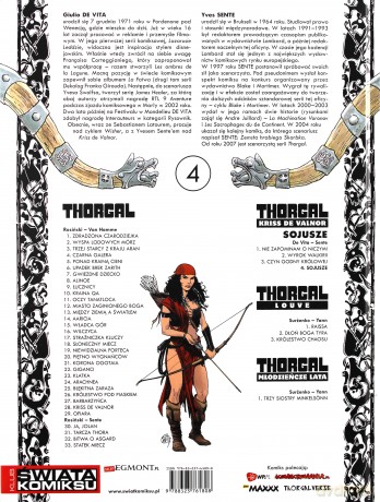 Sojusze Tom 4 Thorgal Kriss De Valnor - Yves Sente [KSIĄŻKA]
